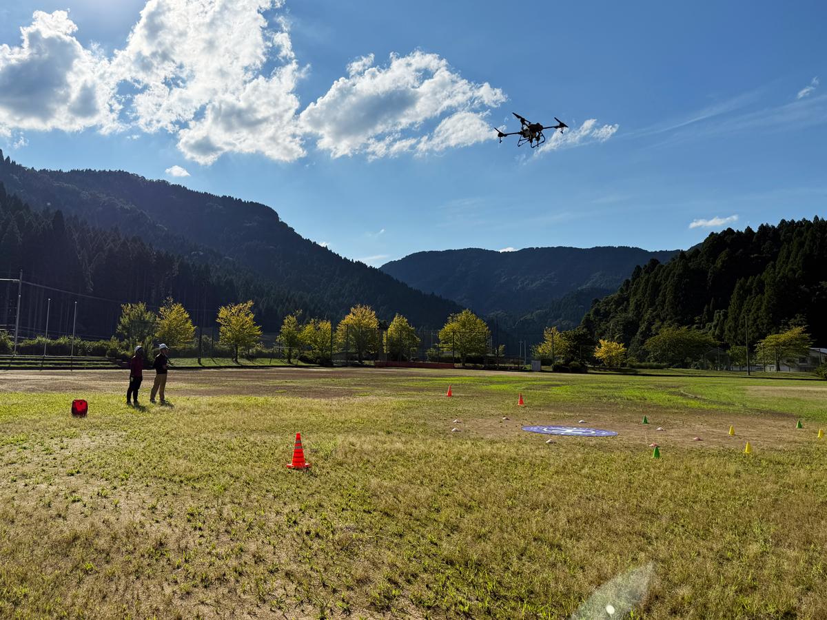 25kgピルエットホバリング練習中